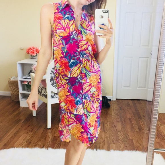 Lauren Ralph Lauren Dresses & Skirts - 🔥 Vtg Lauren Ralph Lauren Colorful Dress